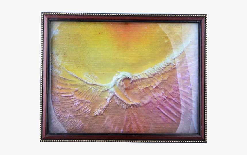 Mangala Art Eagle M Seal Mural Artwork 38x33cms 

 - Picture Frame, HD Png Download