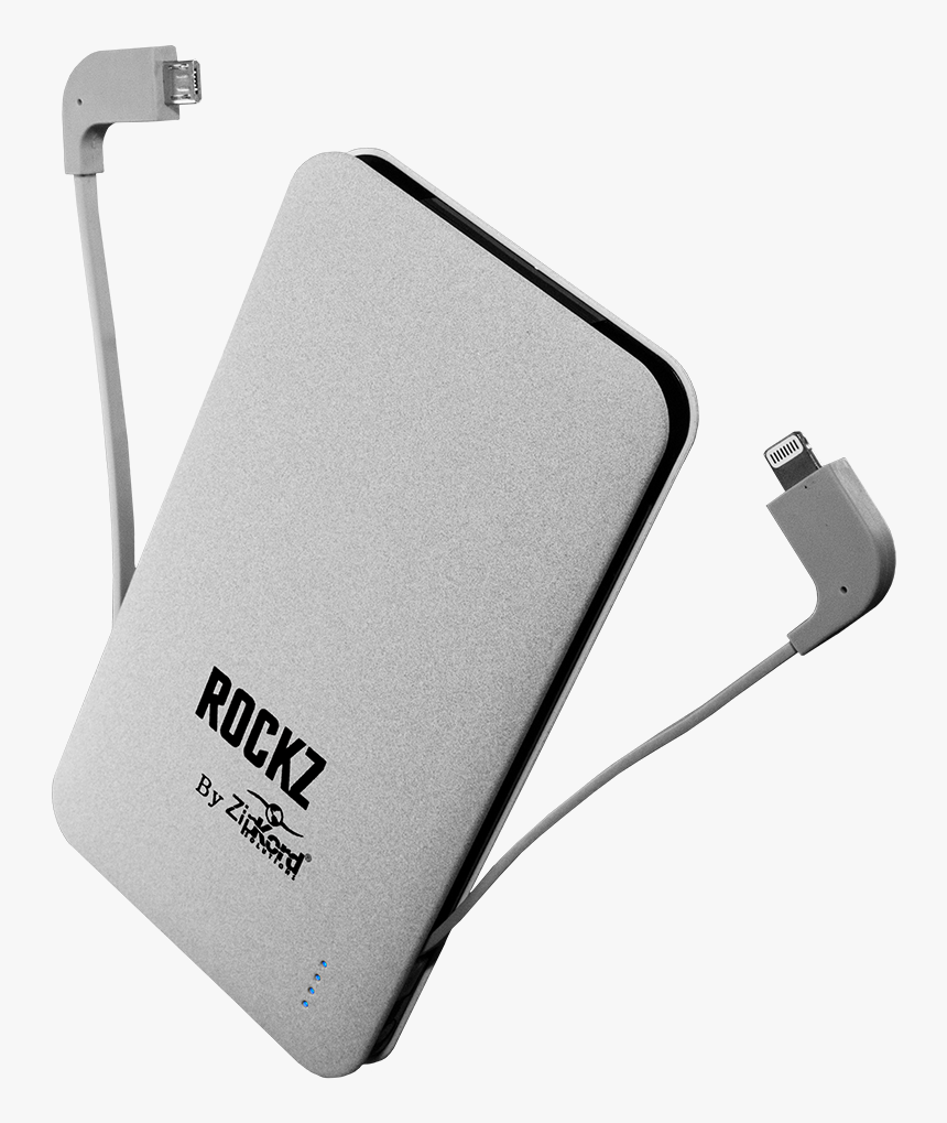Power Bank With Integrated Cable, HD Png Download