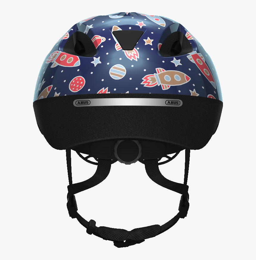 0 Blue Space Back View - Safety For Kids Abus Ack Smiley Toy, HD Png Download