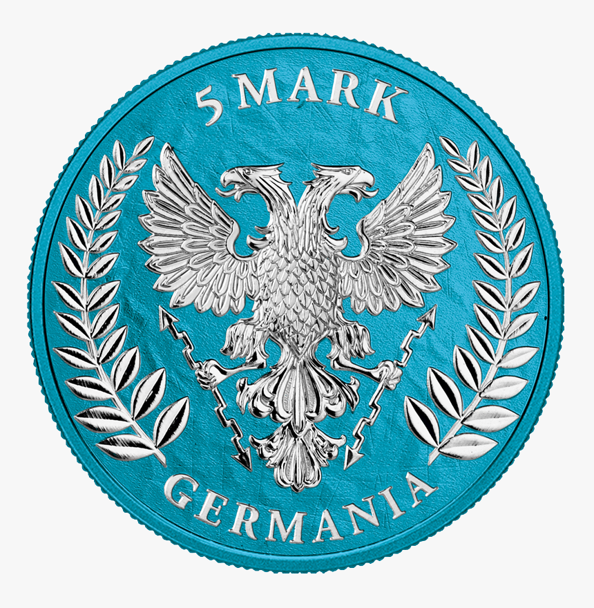 Germania 2019 Silver Coin Reverse - 2019 Germania Silver Space Red, HD Png Download