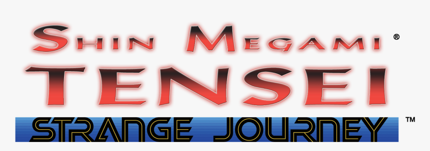 Shin Megami Tensei Strange Journey Logo - Shin Megami Tensei, HD Png Download