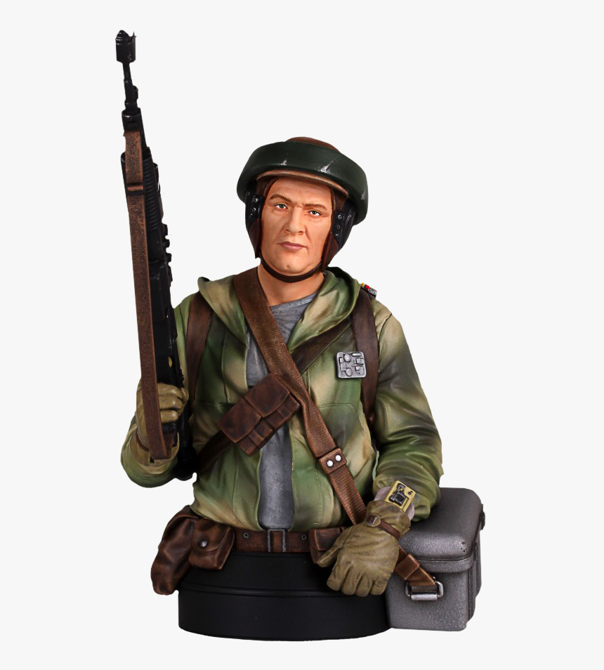 Rebel Endor Trooper Mini Bust - Endor Star Wars Rebels Soldiers, HD Png Download
