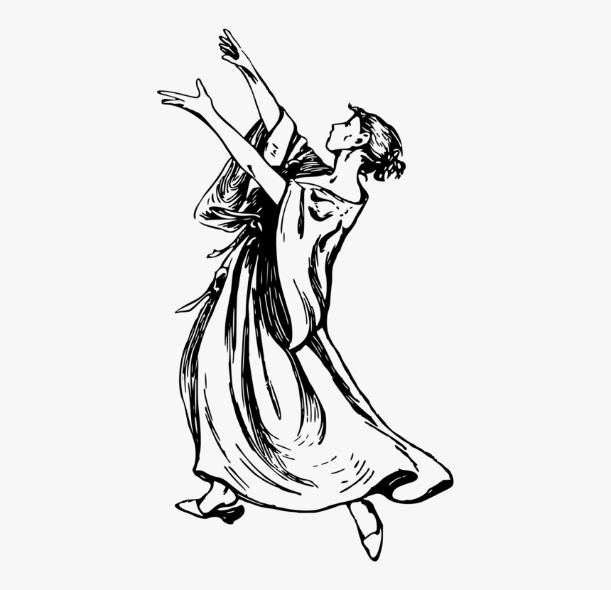 Art,monochrome Photography,artwork - Performing Arts Drawing, HD Png Download