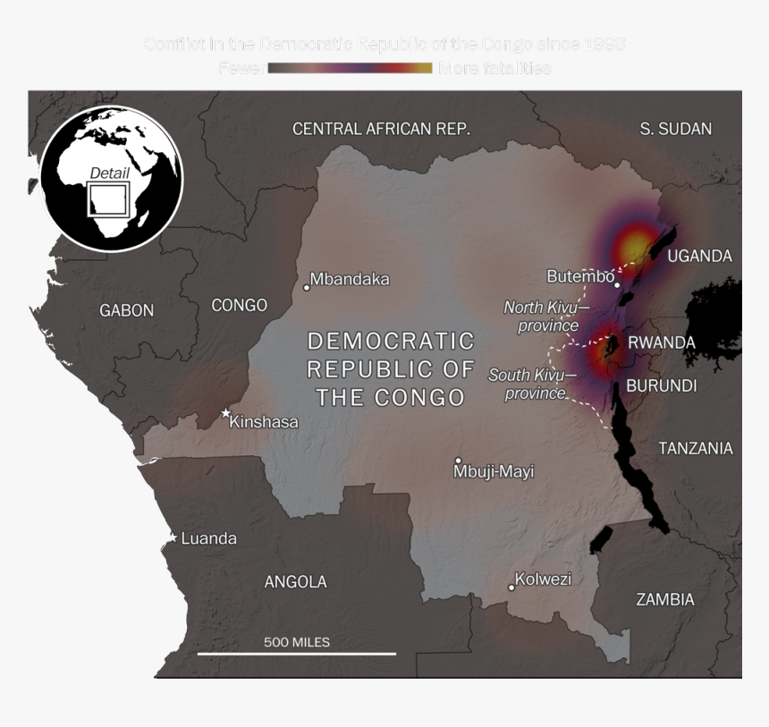 War In Congo 2019, HD Png Download