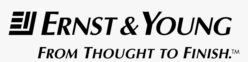 Ernst & Young With Tagline Logo Png Transparent - Ernst & Young, Png Download