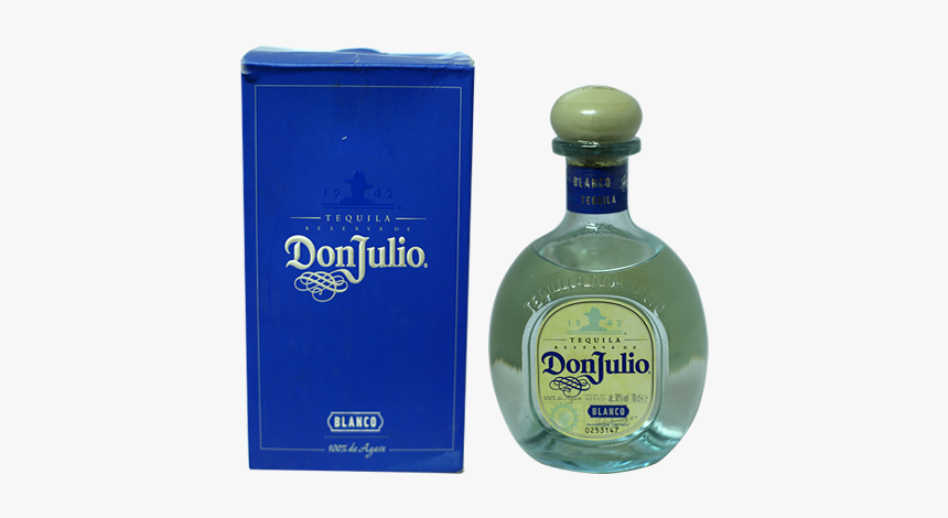 Don Julio Blanco - Glass Bottle, HD Png Download