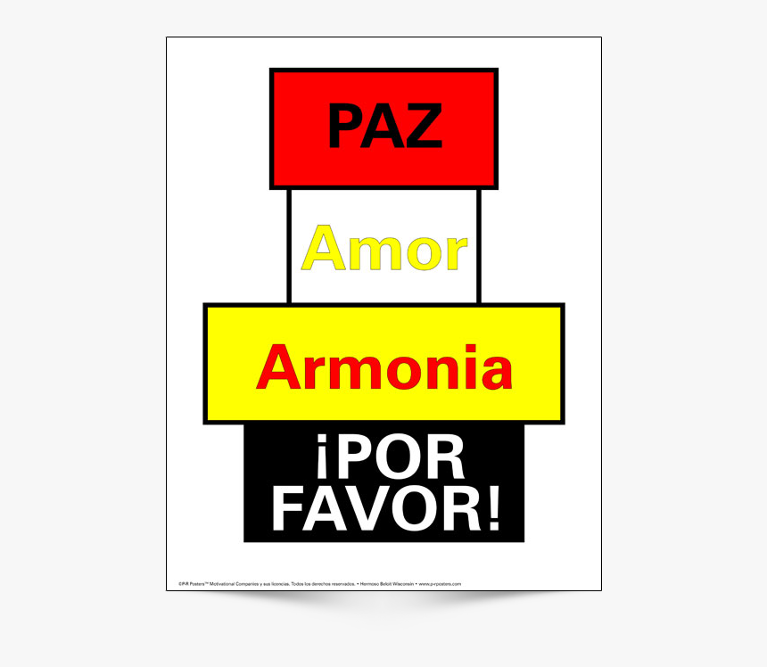 This Is The Spanish Version Of Poster Design - Printing, HD Png Download