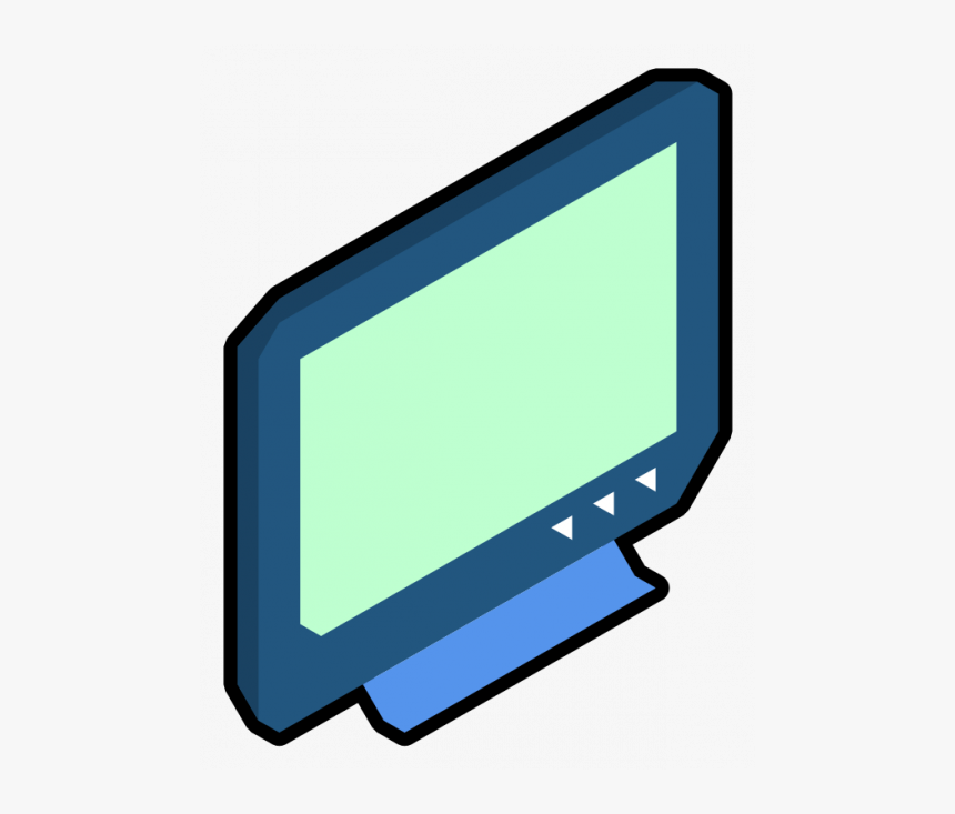 Tv Png Isometric, Transparent Png