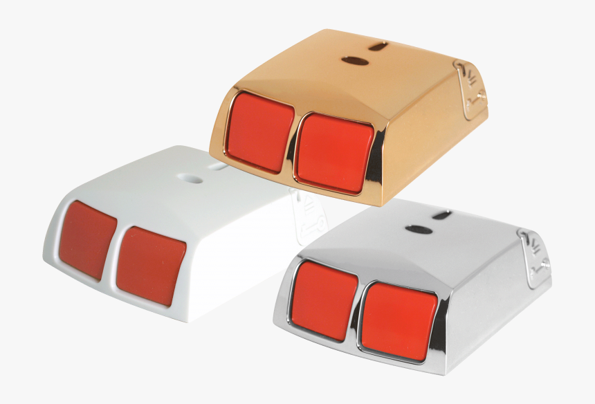 Panic Button - White - Push-button, HD Png Download