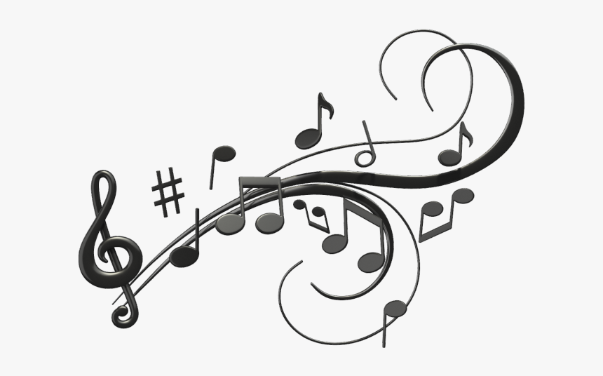 Clip Art Musical Note Portable Network Graphics Image - Transparent Background Music Notes Png, Png Download