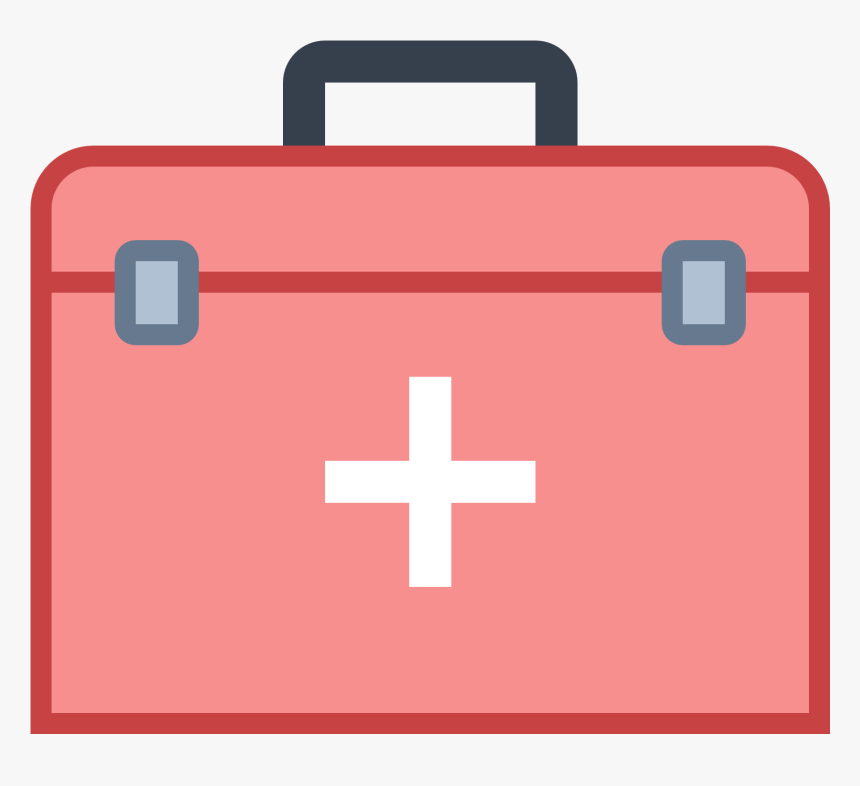 Suitcase Of Doctor Icon Png, Transparent Png