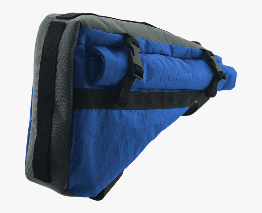 Blue Grey Roll Top Icon - Roll Top Bike Frame Bag, HD Png Download