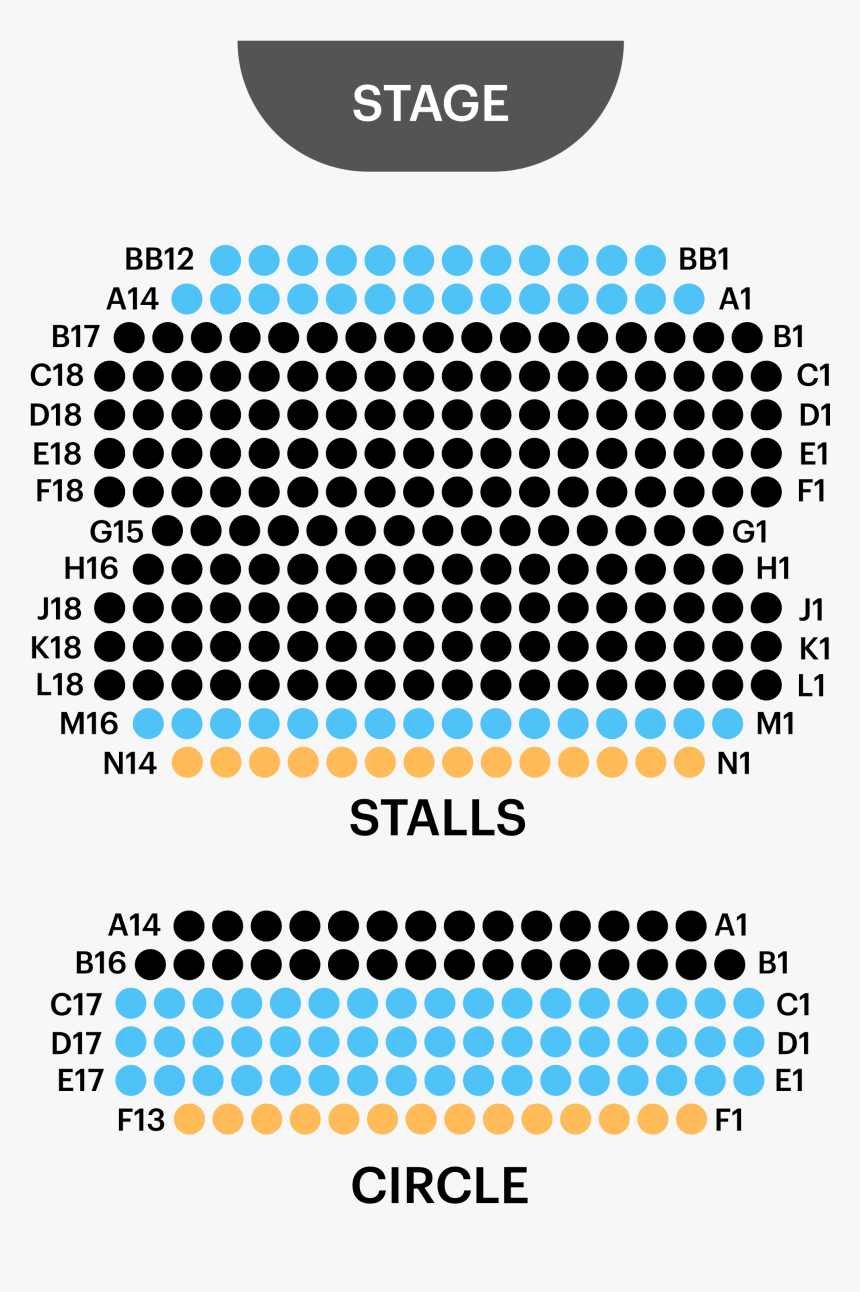 Arts Theatre Seating Plan, HD Png Download