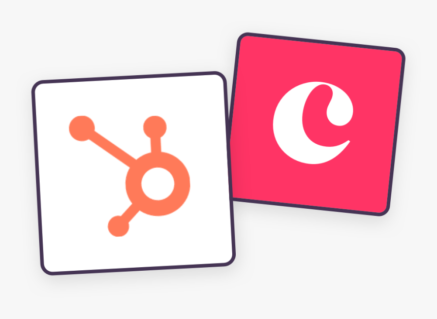 190221 Intergrations Hubspot 1 Hero - Sign, HD Png Download