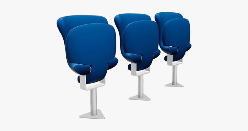 Nest Chair By Series Seating, Image Is Render Of Stadium - Stadium Seating Chair Revit, HD Png Download