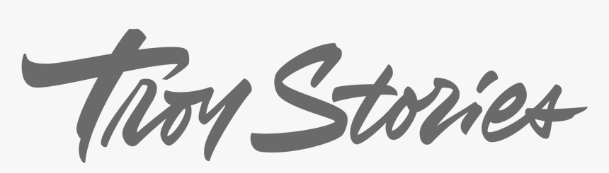 Troy Stories Logo - Calligraphy, HD Png Download