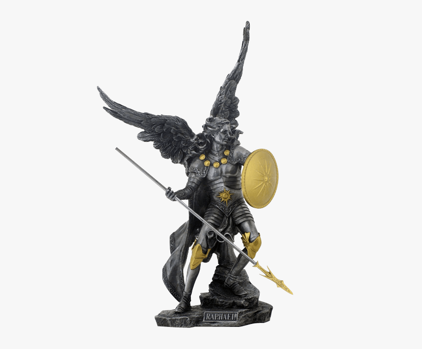 Archangel - Raphael Statue - Archangels Figurines, HD Png Download