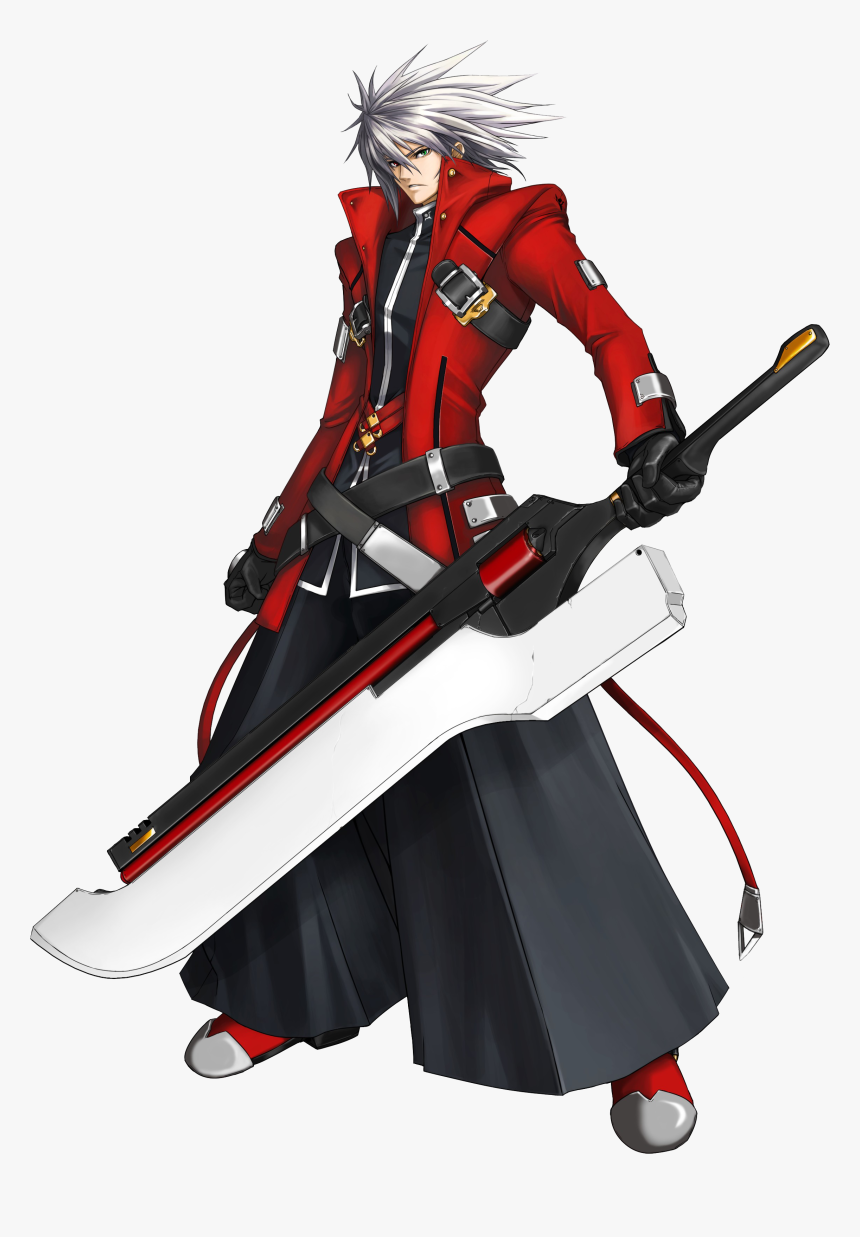 Concept Art Of Ragna The Bloodedge From Blazblue - Ragna The Bloodedge Sword, HD Png Download
