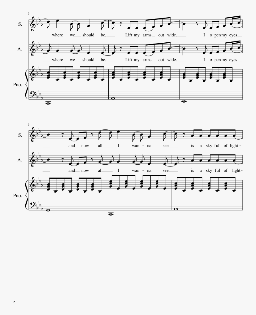 Ignition Piano Sheet Music, HD Png Download