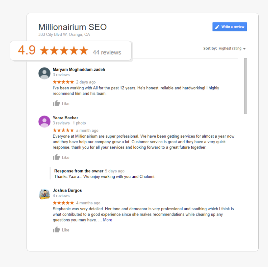 Good Customer Service Reviews Examples, HD Png Download