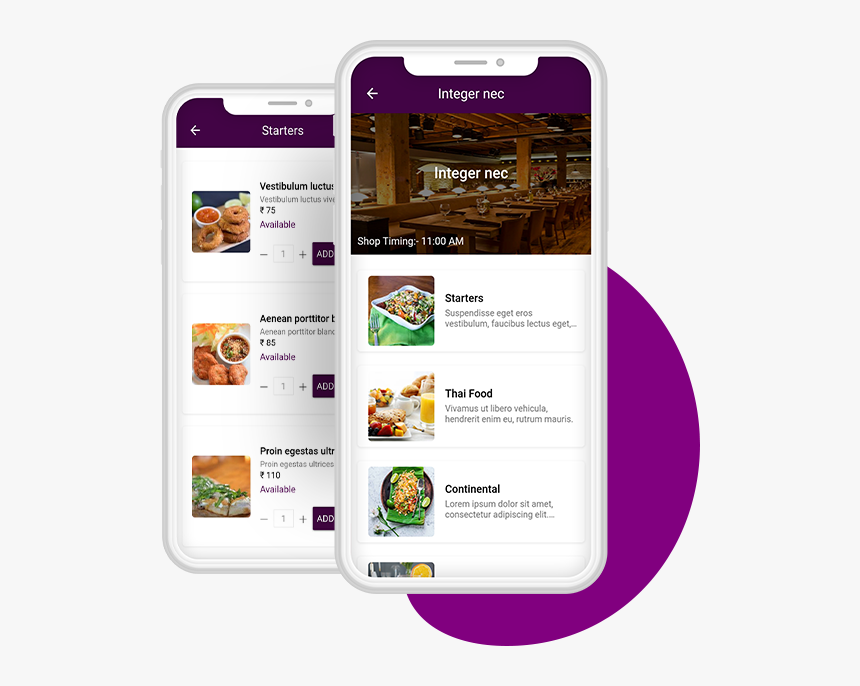 Food Delivery Customer App - Smartphone, HD Png Download
