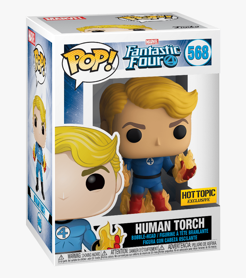 Fantastic 4 Funko Pop, HD Png Download