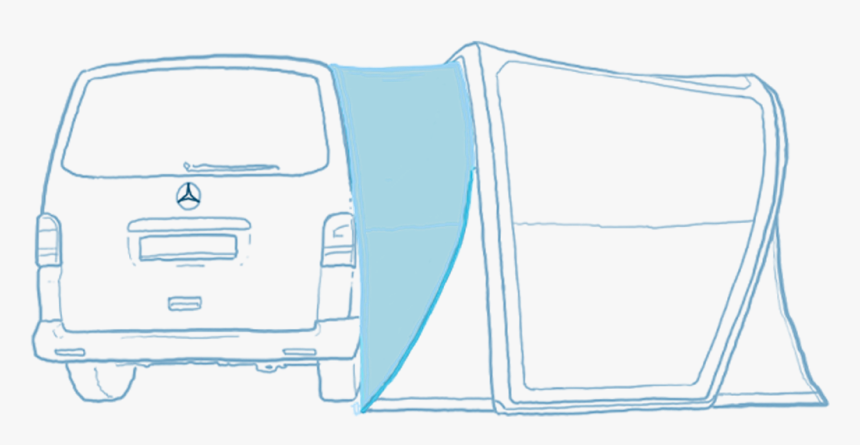 Tent Mercedes Marco Polo, HD Png Download