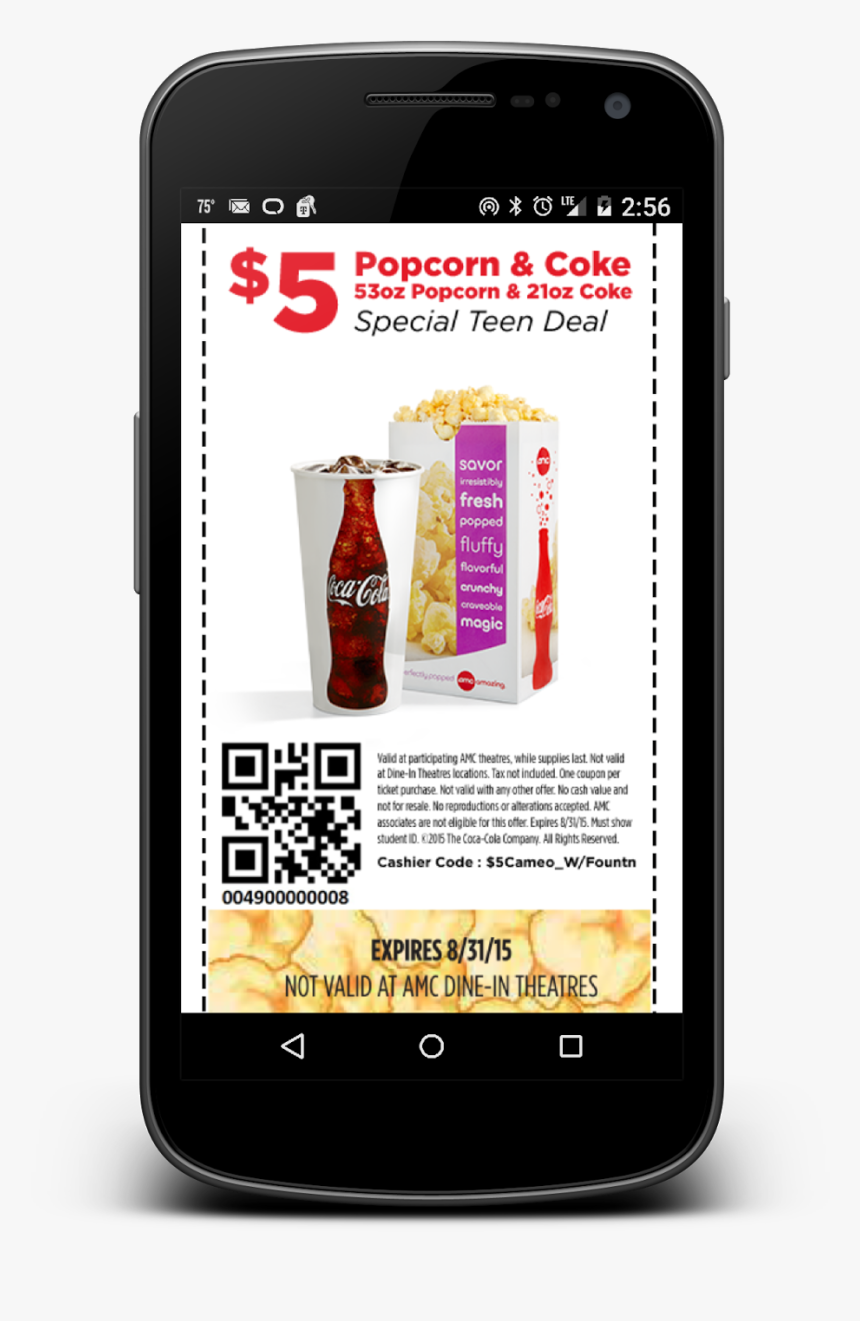 Here Is A Great Amc Theatre Deal, Just For Teens ,, HD Png Download