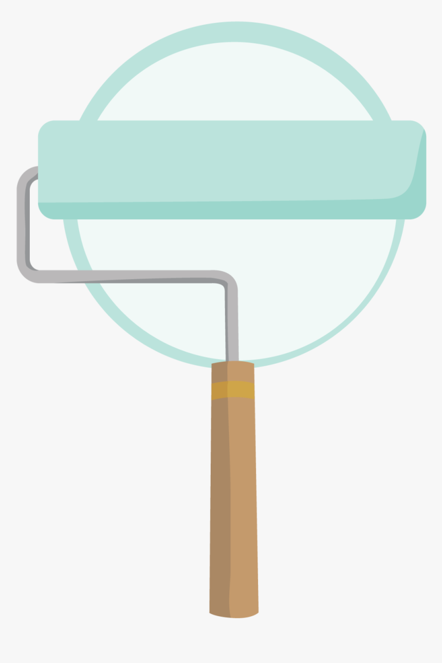 Full Circle & Paint Roller - Bench, HD Png Download