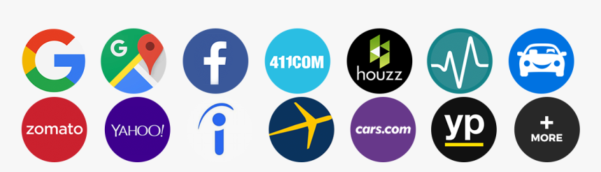 Reputation Management Supported Websites - Circle, HD Png Download