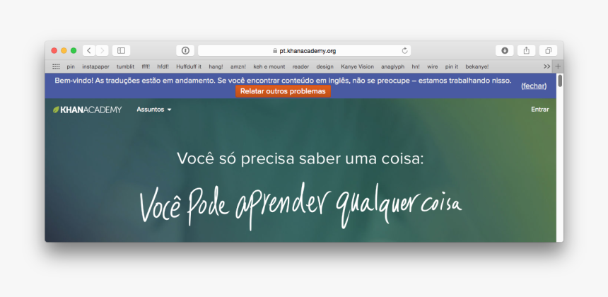 A Default Ka Notification In Portuguese - Utility Software, HD Png Download