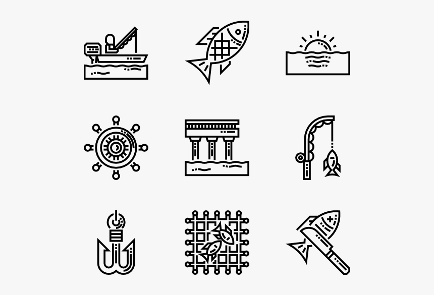 Rd Fishing Png Ltd - Line Art, Transparent Png