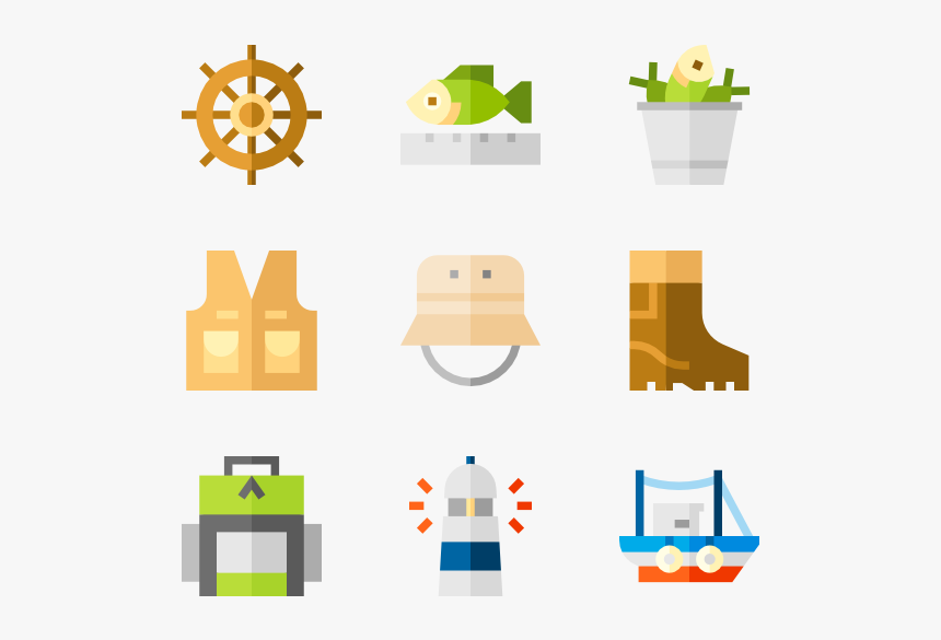 Design Svg Fishing, HD Png Download