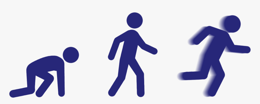 Transparent Crawl Clipart - Crawl Walk Run Clipart, HD Png Download ...