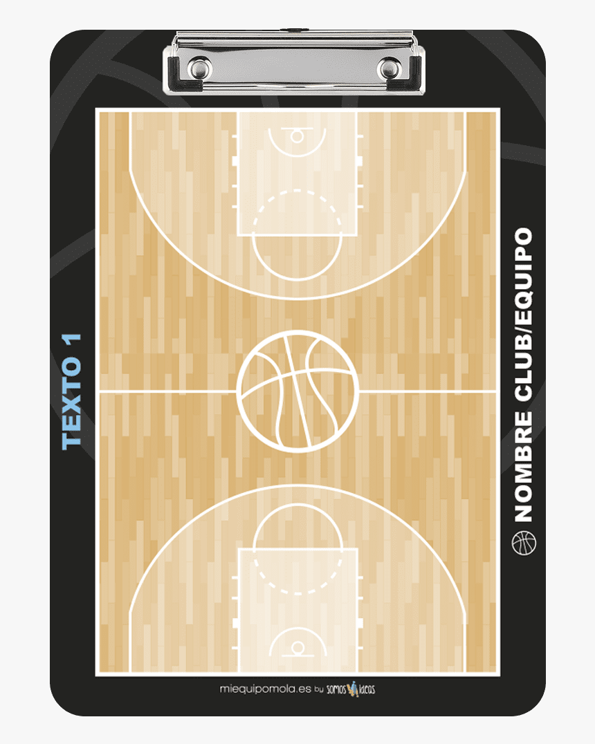 Pizarra Personalizada Baloncesto - Pizarra De Baloncesto Personalizada, HD Png Download