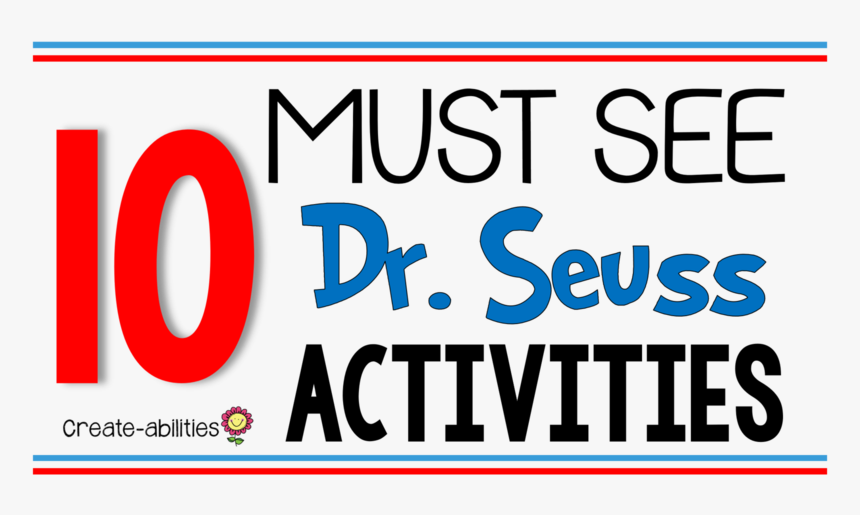 Clip Art Must See Activities - Dr Seuss, HD Png Download