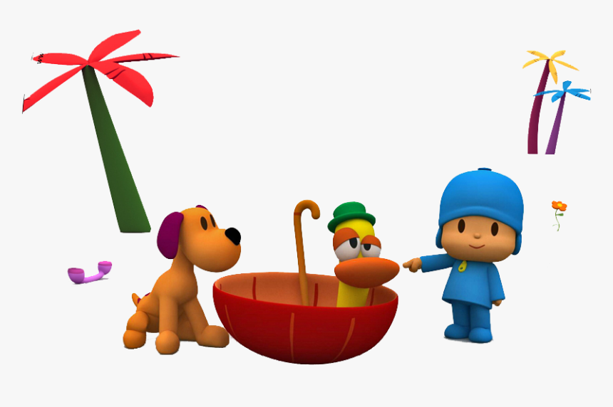 Pocoyo Un Dia De Lluvia, HD Png Download