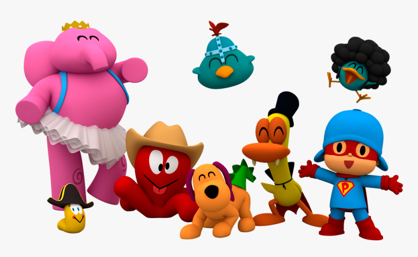 High Pocoyo Party, HD Png Download