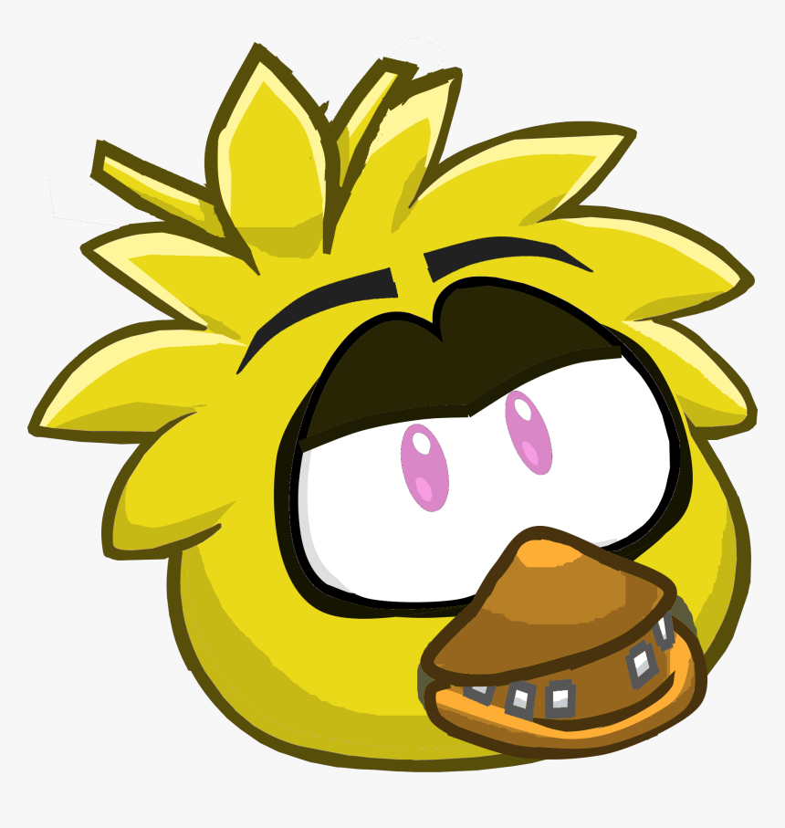 Puffle Chica Five Nights At Freddy S Club Penguin - Club Penguin Pink Puffle, HD Png Download
