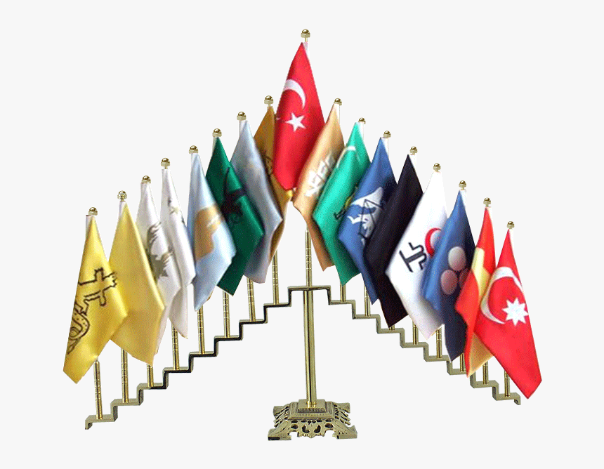 17 Li Türk Devletleri Bayrakları Seti, HD Png Download
