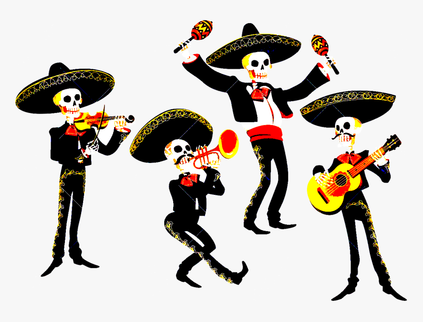Hasta En La Muerte, Dijeron - Dia De Los Muertos Clipart, HD Png Download