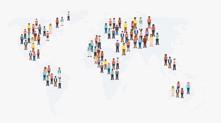 Illustrated Map Similar To The Map Wavelength Uses, HD Png Download