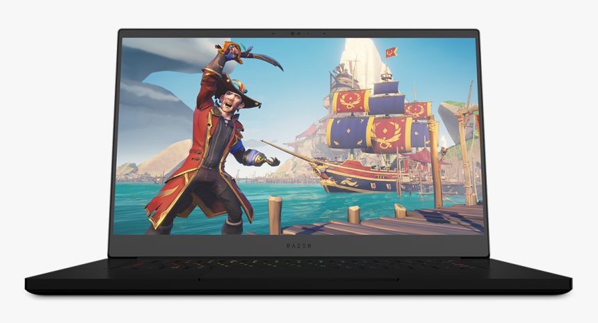 Laptop Running Sea Of Thieves - Sea Dog Set Sea Of Thieves, HD Png Download