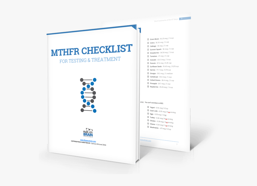 Mthfr Check List Book And Grocery List Together - Poster, HD Png Download