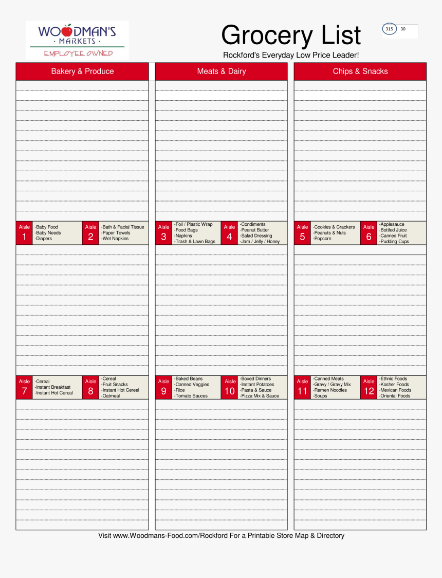 Template Img Main - Shopping List, HD Png Download