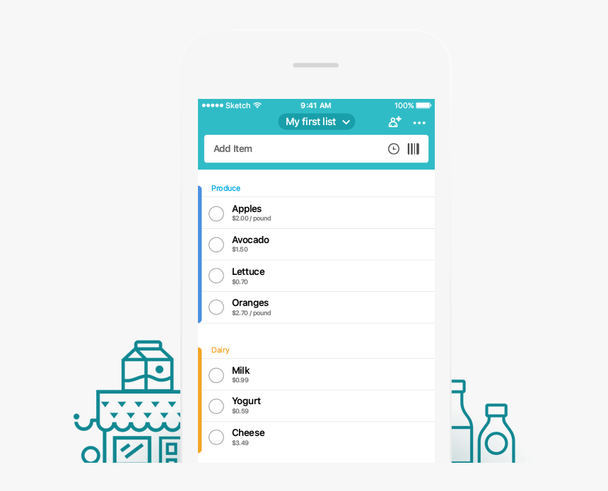 Shopping List App, HD Png Download