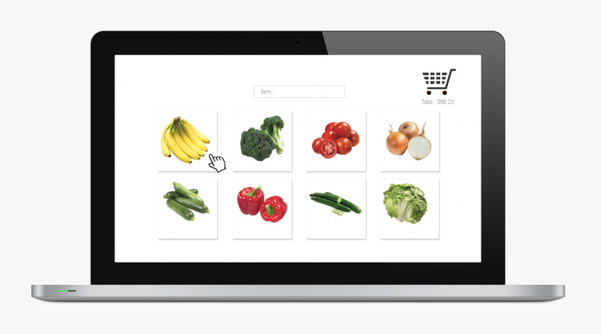 Online Grocery Shopping - Tablet Computer, HD Png Download