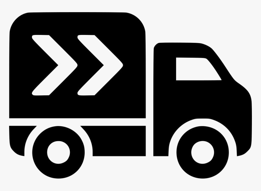 Classic Truck Express - Truck With Arrow Icon, HD Png Download