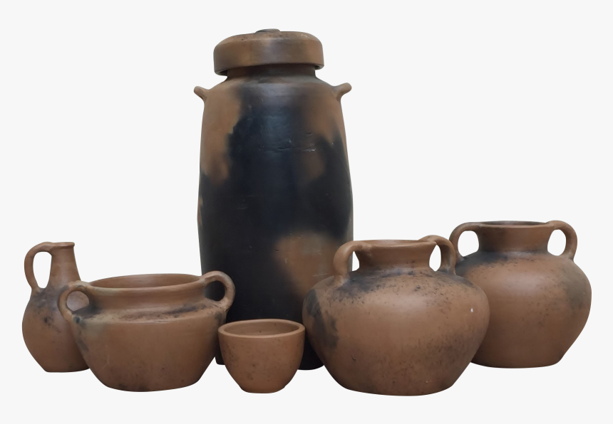 Dead Sea Scroll Pottery Group The Cottage Potters Φ - Earthenware, HD Png Download