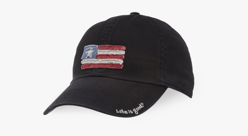 Men S Tattered Flag Chill Cap - Flexfit Thin Blue Line Hat, HD Png Download